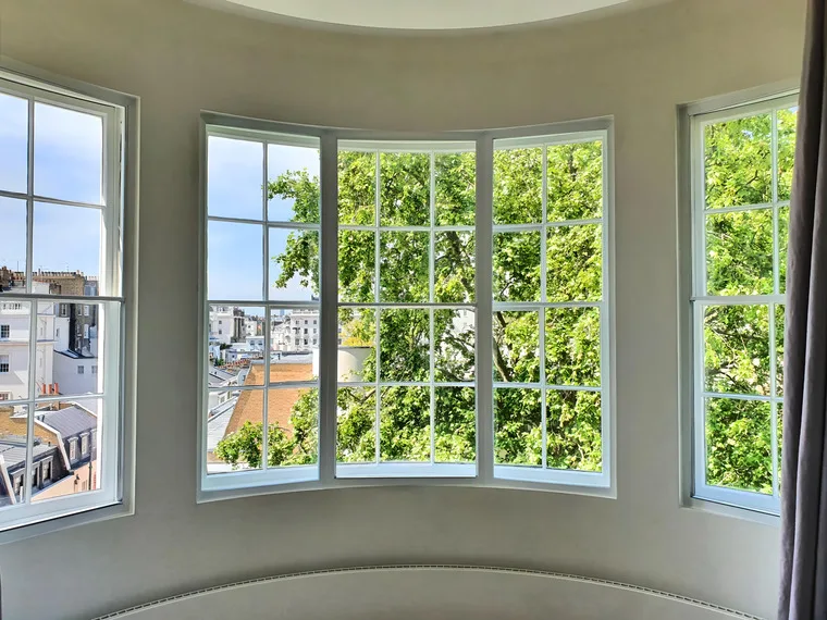 Laminated acoustic glass cross-section