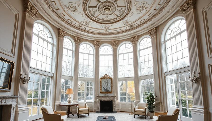 Georgian townhouse in Belgravia with discreet acoustic secondary glazing on original sash windows